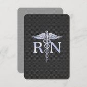 登録ナースRNカドゥセスヘビ エンクロージャーカード (正面/裏面)