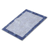 登録ナースRNシルバーカドゥセウス海軍迷彩柄 ノートパッド (アングル)