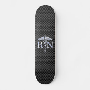 登録ナースRNシルバーカドゥセスヘビ スケートボード