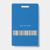 登録ナースRN医療従業者写真ID バッジ (裏面)