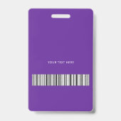 登録ナースRN医療従業者写真ID バッジ (裏面)