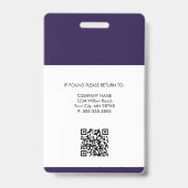 登録ナースRN医療IDバッジ バッジ (裏面)