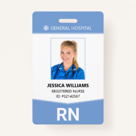 登録ナースRN従業員IDバッジ バッジ