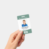 登録ナースRN従業員IDバッジ バッジ (手持ち)