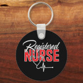 登録ナースRN キーホルダー (正面)
