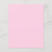 登録ナースRN Caduceus on Light Pink チラシ (裏面)