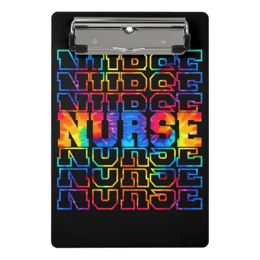登録ナースRN CNA LPNナース看護スタッフ ミニクリップボード (正面)