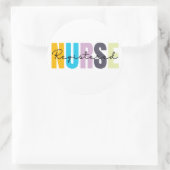 登録ナースRN CUTE ラウンドシール (バッグ)