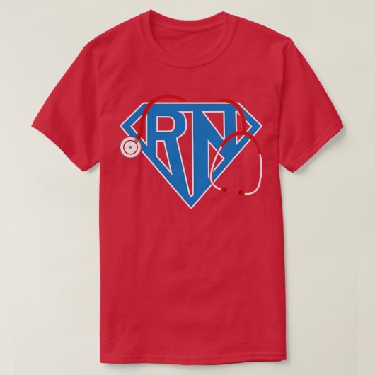 登録ナースRN Tシャツ2 Tシャツ (デザイン正面)