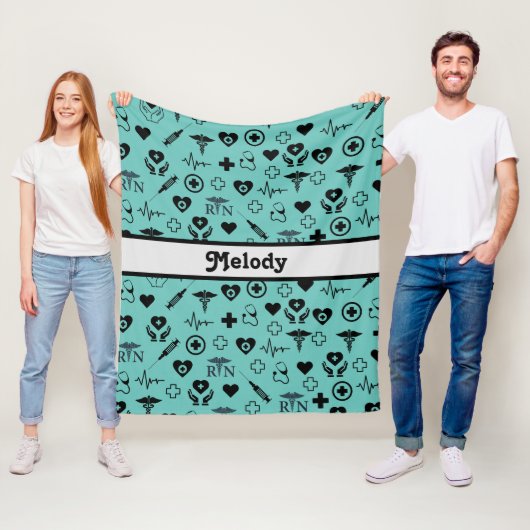 登録パーソナライズされたナース フリースブランケット (インサイチュ)