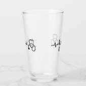 登録モダンナース卒業贈与 タンブラーグラス (左)