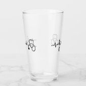 登録モダンナース卒業贈与 タンブラーグラス (右)