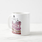 登録不気味ナースケース管理者女性 コーヒーマグカップ (正面左)