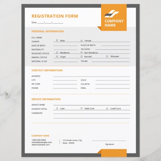 登録型枠テンプレート (正面)