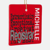 登録官の並外カスタム セラミックオーナメント (右)