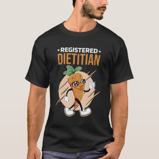 登録栄養士栄養士 Tシャツ