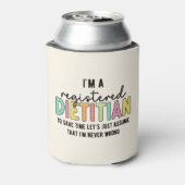 登録栄養士RD間違ったギフトおもしろいなし 缶クーラー (缶裏面)