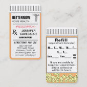 登録済みナースアポイントメントアラーム 名刺 (正面/裏面)