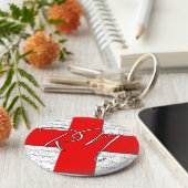 登録済みナースキーチェーン キーホルダー (側面)