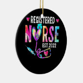 登録済みナースセット2022看護RN卒業 セラミックオーナメント (右)