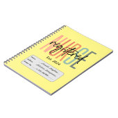 登録済みナースノートブック ノートブック (左側)