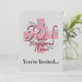 登録済みナース、ピンククロススワール 招待状 (スタンド正面)