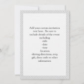 登録済みナース、ピンククロススワール 招待状 (裏面)