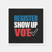 登録表彰状2024年 スタンダードカクテルナプキン (正面)