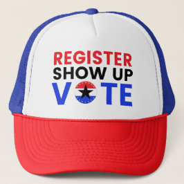 登録Show Vote Hat 2024 USA選挙投票者 キャップ