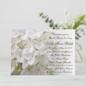 白あじさいブライダルシャワー招待 招待状 (スタンド正面)