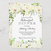 白あじさいリハーサル夕食の招待 招待状 (正面/裏面)