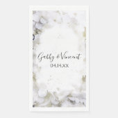 白あじさい花の水色結婚の (正面)