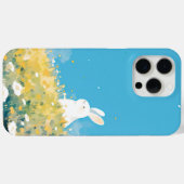 白いうさぎの草原 Case-Mate iPhoneケース (裏面 (横))