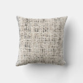 白いおよび灰色のカボチャアクセントの枕装飾用クッション クッション (裏面)