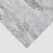 白いおよび灰色の大理石の質パターン 薄葉紙 (詳細)