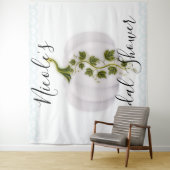 白いかぼちゃのストーリーブックチックな秋のウェディングタペストリー タペストリー (インサイチュ)