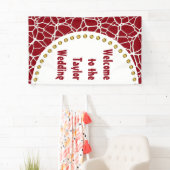 白いくもの巣テクスチャ+あなたのbachgr.&アイディア 横断幕 (インサイチュ)