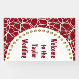 白いくもの巣テクスチャ+あなたのbachgr.&アイディア 横断幕