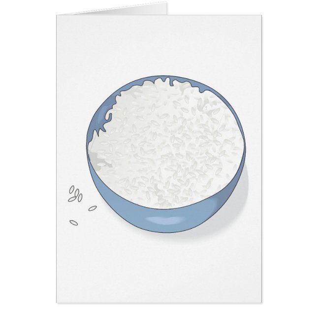 白いご飯のボウル (正面)