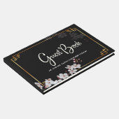 白いさくらんぼの花&ゴールデンフレーム ゲストブック (コーナー)