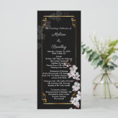 白いさくらんぼの花&ゴールデンフレーム プログラム (スタンド正面)