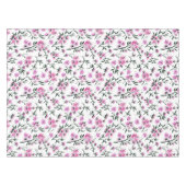 白いさくらんぼの花 テーブルクロス (正面(横))