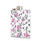 白いさくらんぼの花 フラスク (左)