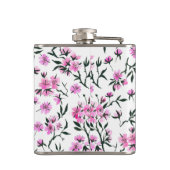 白いさくらんぼの花 フラスク (裏面)