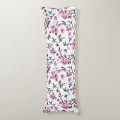 白いさくらんぼの花 ボディピロー (正面縦)