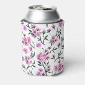 白いさくらんぼの花 缶クーラー (缶裏面)
