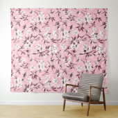 白いさくらんぼ タペストリー (インサイチュ(横))