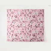 白いさくらんぼ タペストリー (正面(横))