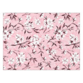 白いさくらんぼ テーブルクロス (正面(横))