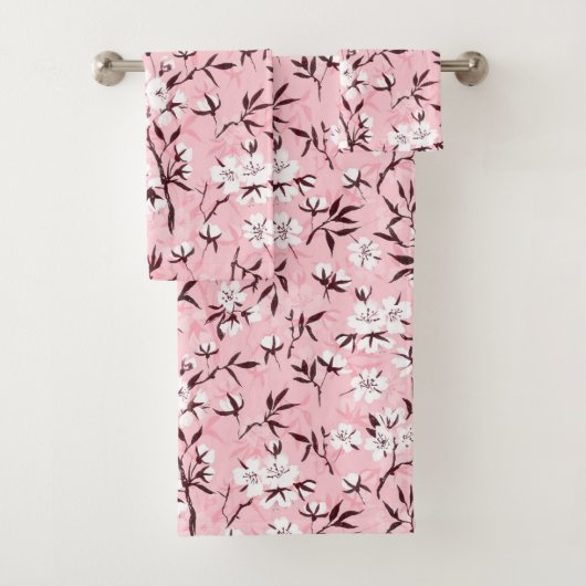 白いさくらんぼ バスタオルセット (インサイチュ)